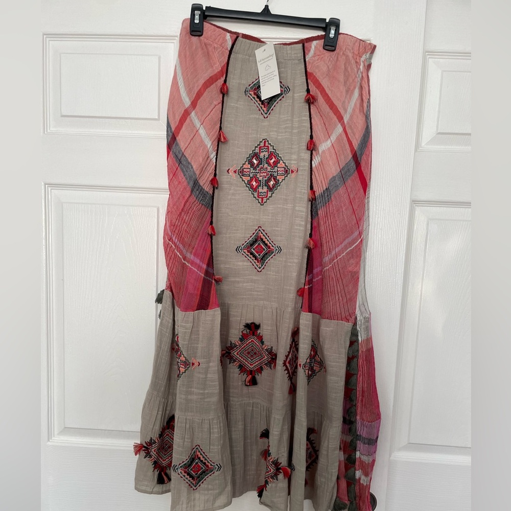 Soft Surroundings gauze skirt